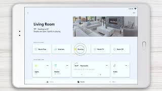 Crestron Home Accessing Room Features [upl. by Hemphill353]