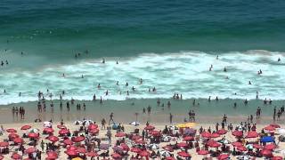 Rio de Janeiro spiaggia di Ipanema [upl. by Rainwater577]