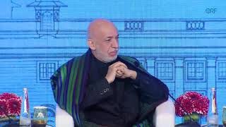 Former President Hamid Karzai on US Presence in Afghanistan  Raisina Dialogue 2020  Robin Niblett [upl. by Atteuqehs]