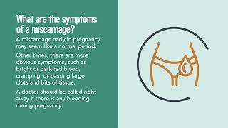 Miscarriage Causes Symptoms and Support [upl. by Northington]