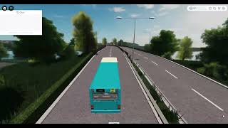 Canterbury District Bus Simulator V41 in Roblox [upl. by Adnic]