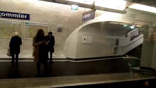 MP73 6535 RATP Paris Metro Line 6 Daumesnil to Bercy [upl. by Anileva893]