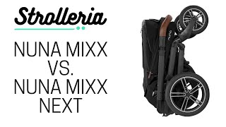 Nuna MIXX Next vs Nuna MIXX Stroller Comparison [upl. by Sally]