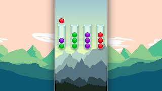 Ball Sort Color Sorting Game Sort balls by color and complete each level Test your IQ [upl. by Liahcim]