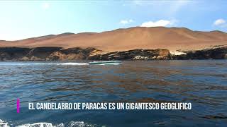 VOLANDO EN DRONE 4K  PERU MARAVILLOSO  SAILING EL CANDELABRO DE PARACAS [upl. by Frentz995]