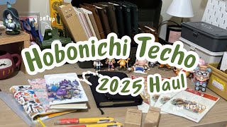 Hobonichi Techo 2025 Haul 🖋️📔 [upl. by Airotcivairam]