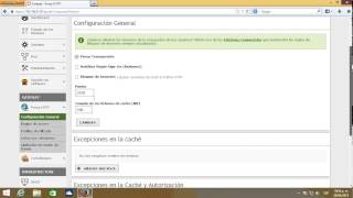 Zentyal  Instalar y configurar Proxy Web HTTP Trasparente [upl. by Noitna]