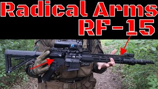 Radical Arms RF15  Glock 19 Gen 4  REAL STEEL RANGE DAY [upl. by Onitnatsnoc]