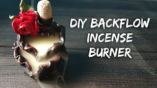 How To Make A DIY Backflow Incense Burner  Easy DIY Smoke Fountain Whimsy Crafter [upl. by Jezrdna]