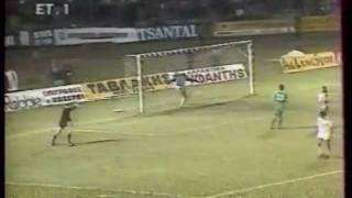 Budapesti Honvéd  Panathinaikos AO 5  2 UEFAkupa 198788 [upl. by Hughmanick977]