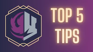 Top 5 Disney Lorcana Tips  Based On Experience feat Amethyst Sapphire and Steel [upl. by Aisatal493]