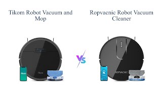 Tikom G8000 vs ROPVACNIC S1 Robot Vacuum Comparison 🤖🧹 [upl. by Immat]