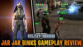 Jar Jar Binks FINALLY Unlocked  Gameplay Review  Wesa in BIG Trouble [upl. by Enautna]