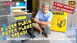 DEWALT DW7350 PLANER STAND REVIEW [upl. by Stelle]