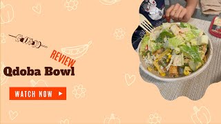 Qdoba Review  Healthy food mexicanfood qdoba [upl. by Magree]