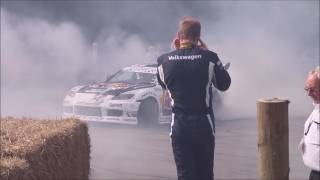 GOODWOOD festival of speed 2016 drift and burnouts FOS [upl. by Chicoine]