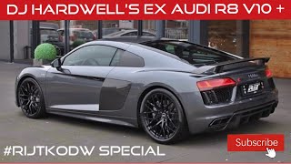 DJ Hardwell ex Audi R8 V10 Plus Sold by Autobedrijf John van der Rijt [upl. by Elleiram]