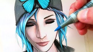 Lets Draw Chloe Price from Life is Strange  FAN ART FRIDAY [upl. by Rodmun531]