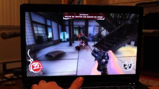 HP ZBook 17 Quadro k3100m Gaming review  Shadow Warrior [upl. by Bowman]