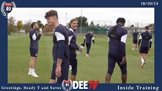 Greetings Heady T and Saves  Inside Training  181024 [upl. by Audrie429]