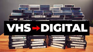 VHS to Digital How to Convert Your VHS Tapes [upl. by Ilise]