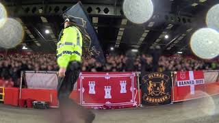 Ultras Aberdeen  Aberdeen v Hearts  091223 [upl. by Aver780]