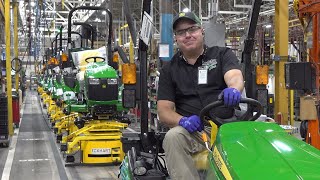 Deere Factory Tour 1 Series  Where Your 1023e1025r2025r Is Built [upl. by Itisahc]