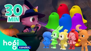 🎃Aprende Colores con el Brujo Pinkfong y el Fantasma🧙🏻  Mix  Halloween  Hogi en español [upl. by O'Connell]