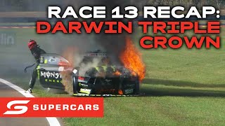 Race 13 Recap  betr Darwin Triple Crown  Supercars 2023 [upl. by Colvert]