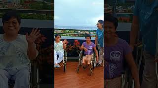 Were on the top ofworld RedIronHotel wheelchairtravel [upl. by Rivalee]