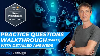 Pass the AWS Cloud Practitioner Exam  Practice Questions Walkthrough with Detailed Answers Part 1 [upl. by Ahsiemal640]