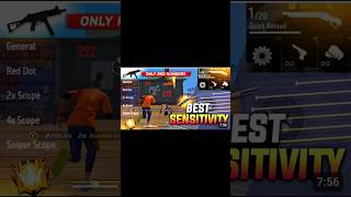 Best Headshots Sensitivity In Mobile unfrezzmyaccount freefireshorts [upl. by Margaretta]