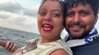 Part 2  Maldives Honeymoon Vlog💜 Nidhi jha Yash kumarr  maldives [upl. by Ymmik]