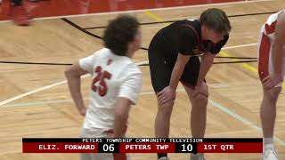 Peters Township High School Boys Basketball vs Elizabeth Forward  January 23 2024 [upl. by Sigfried]