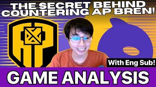 WITH ENGSUB HOW TO COUNTER AP BREN  AP BREN VS ECHO GAME ANALYSIS BY OHMYV33NUS [upl. by Eelano]