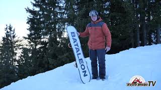 Test snowboard Bataleon Goliath 2021 [upl. by Nalyk]