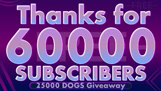 Thanks for 60K subscribers on YouTube  DOGS Crypto Box Code  31 August 2024  New Giveaway [upl. by Onurb]