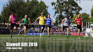 Stawell Gift 2018  200m Open Final won by Leigh Phelan [upl. by Carline]