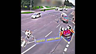 Fastest ambulance💀 troll editz 🧌 shorts edit trollface [upl. by Zippora]