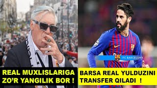 REALCHILARGA ZOR YANGILIK BOR BARSADAN TRANSFERNI DODASI RONALDO XAMMANI SHOKKA TUSHIRDI VA [upl. by Berke320]