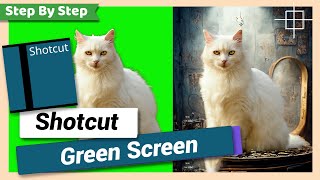 How to use Green Screen Chroma Key  Shotcut Tutorial [upl. by Zerlina]