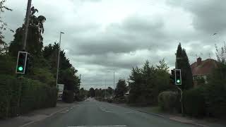 Driving On Vernon Park Road Foley Road Georgina Avenue amp Bromwich Road Worcester England [upl. by Rodablas572]