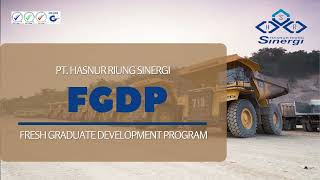 Lowongan Kerja PT Hasnur Riung Sinergi Tahun 2022 Fresh Graduate Development Program  FGDP [upl. by Fielding]