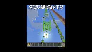 scaffoldingVSgravelVSsugar canesVSBig dripleafVSPointed dripstone Prat 1 Minecraft sorts [upl. by Eciralc76]