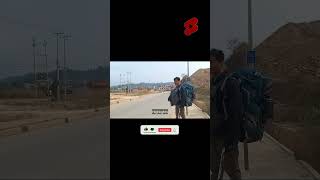 Normal life Vs Travel Life ❤️  Hitchhiking in Nepal 🇳🇵 [upl. by Ahsekim]