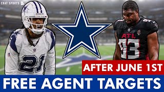 HUGE Cowboys Salary Cap News amp Dallas Cowboys Free Agent Targets PostJune 1st Ft Stephon Gilmore [upl. by Glovsky]