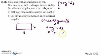 Matematik 5000 Ma 2c Kapitel 1 Ekvationssystem Tillämpningar och problemlösning 1362 [upl. by Tiana746]