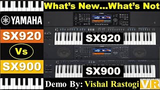 Yamaha SX920 Vs SX900  Major Differences  New Features  Specs Comparison [upl. by Zedecrem]