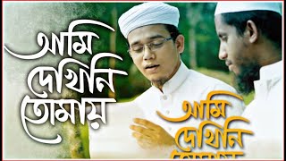 Ami dekhi ni tomay lyrics  nath আমি দেখিনি তোমায়  নাথ গজল Gojol  islamic song  Bangla Gojol [upl. by Anileva]