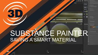 Substance Painter Saving a Smart Material [upl. by Pollerd]